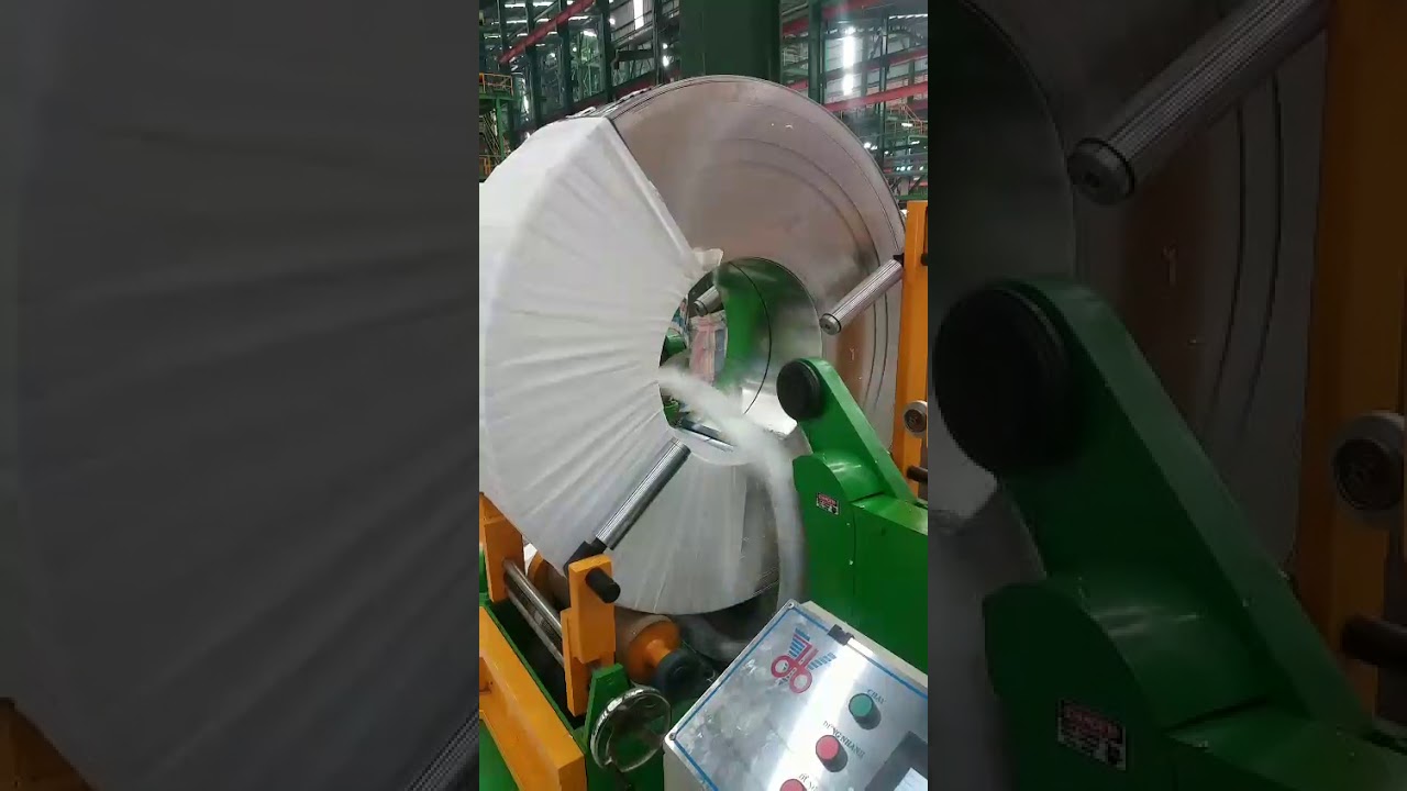 steel coil packing machine