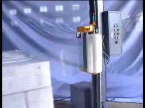 Pallet wrapping machine