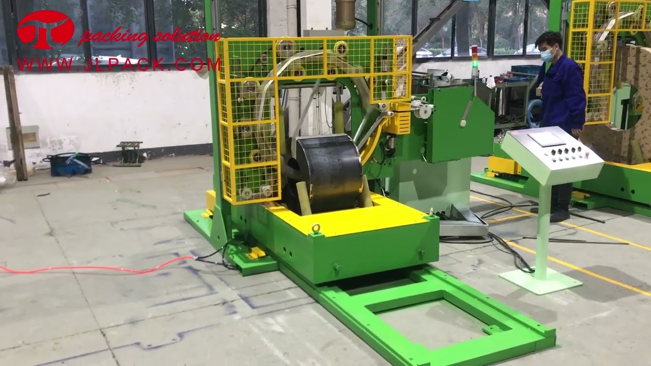 steel coil packing machine