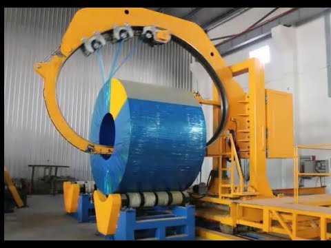 steel coil packing machine