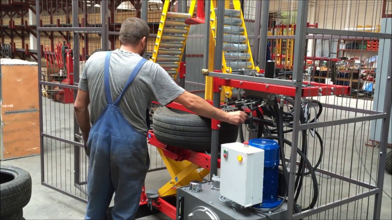 tyre packing machine