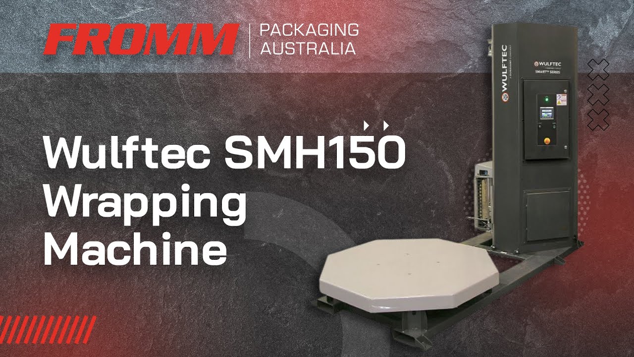 Pallet wrapping machine