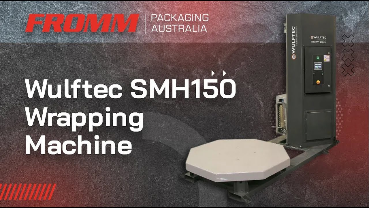 Pallet wrapping machine