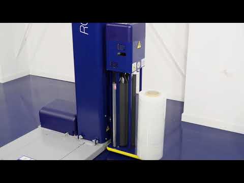Pallet wrapping machine