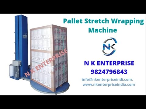 Pallet wrapping machine
