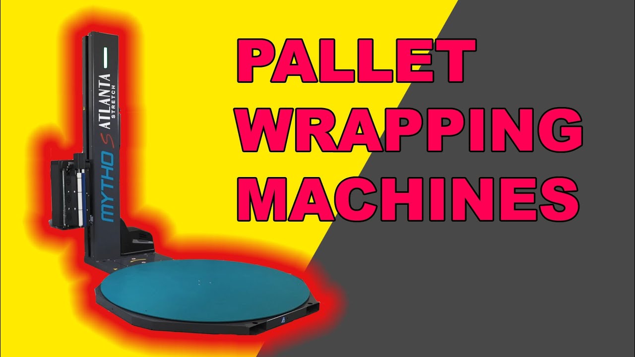 Pallet wrapping machine