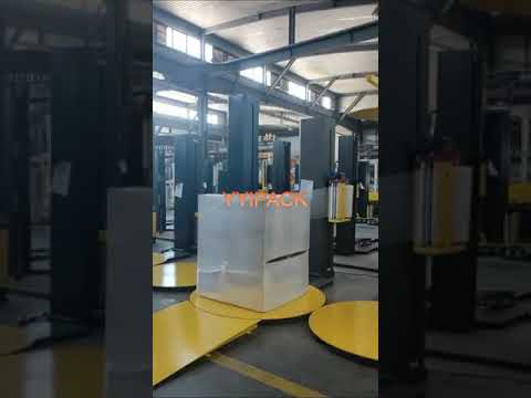 Pallet wrapping machine