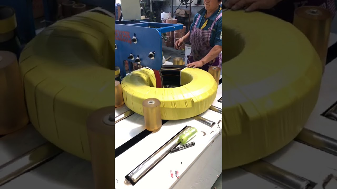 hose wrapping machine