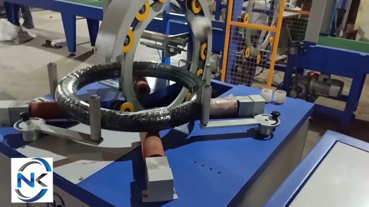 coil wrapping machine