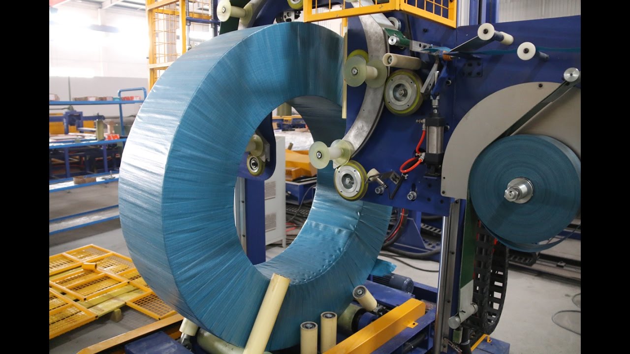steel coil packing machine